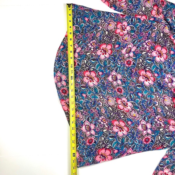 EXPRESS Off-the-Shoulder Floral Top, Size M - Picture 6 of 7